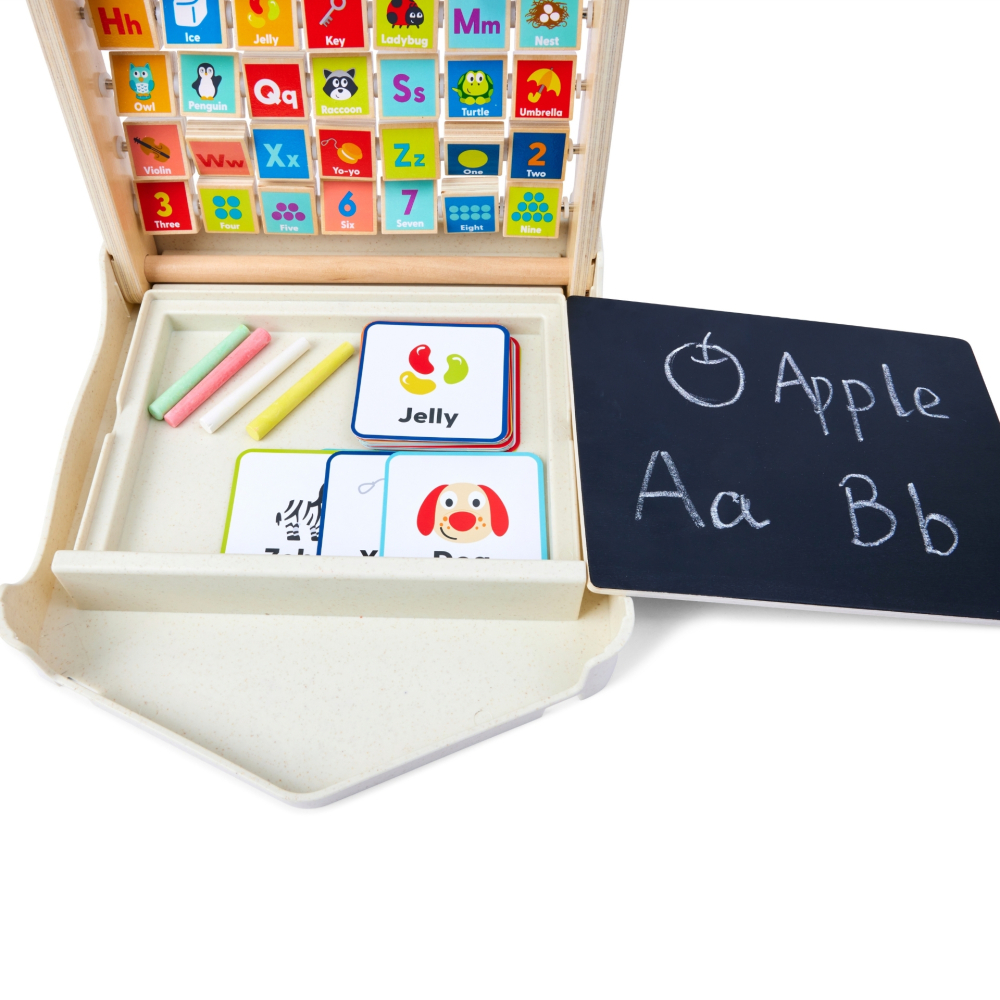 Jucarie din lemn - Abac de invatat engleza (40 piese), copii varsta 3 ani+,6 ani+,8 ani+ [7]