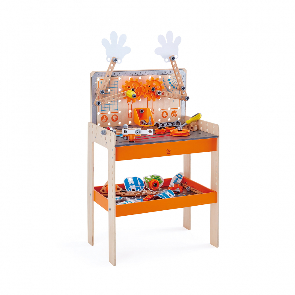 Jucarie din lemn - Banc de lucru deluxe (79 piese) [1]