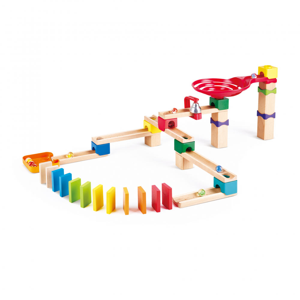 Jucarie din lemn - Marble Run Crazy Rollers (50 piese) [1]