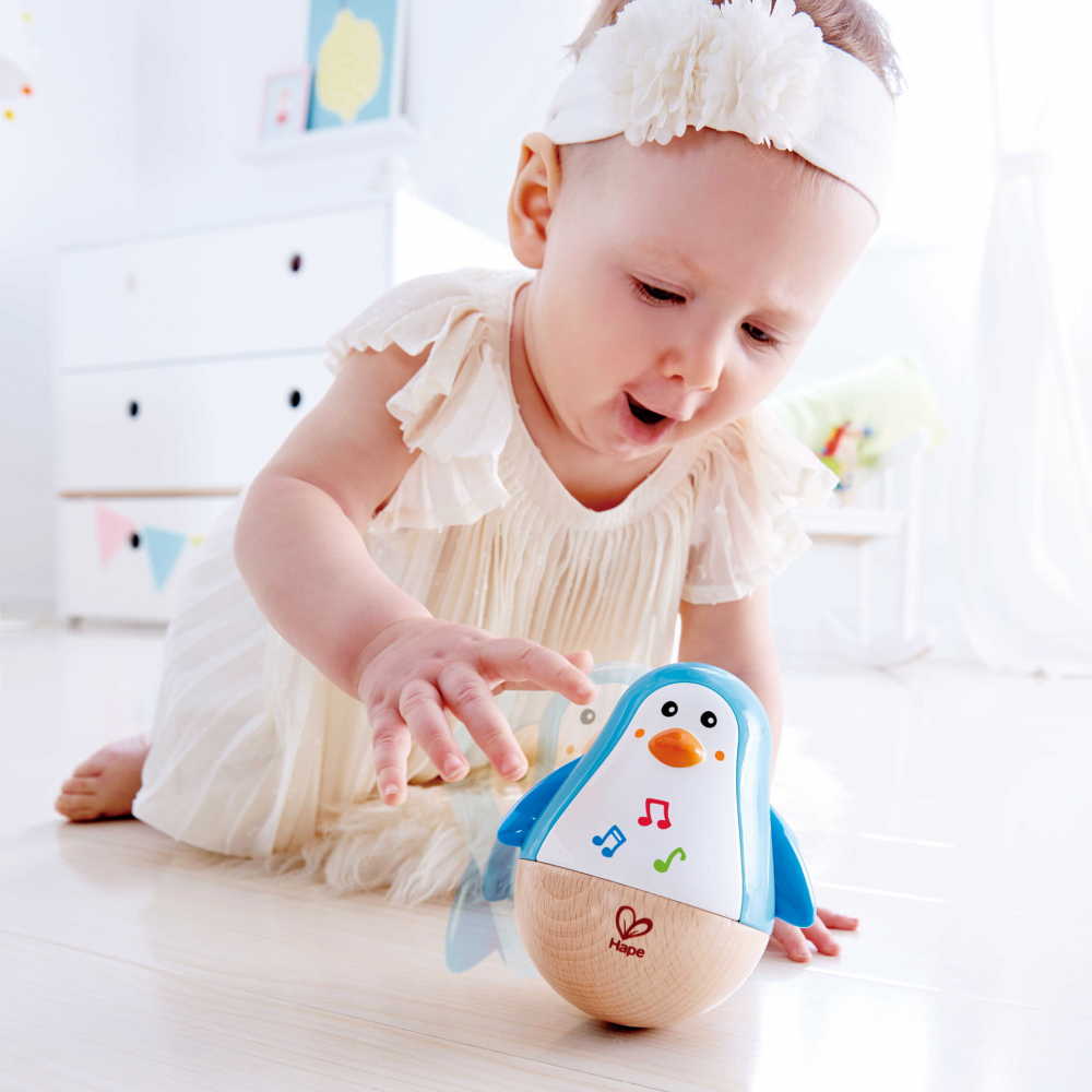 Jucarie din lemn - Pinguin Hopa Mitica [2]