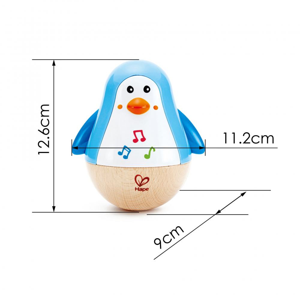 Jucarie din lemn - Pinguin Hopa Mitica [3]