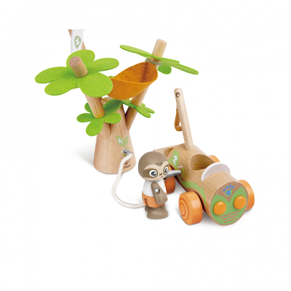 Jucarie din lemn - Plantarea copacilor E-car (7 piese) [4]