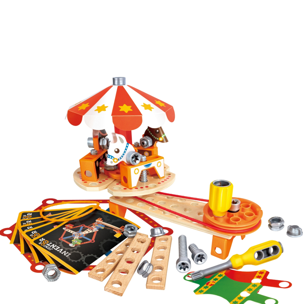 Jucarie din lemn - Set Carnaval Builder, copii varsta 5 ani+ [1]