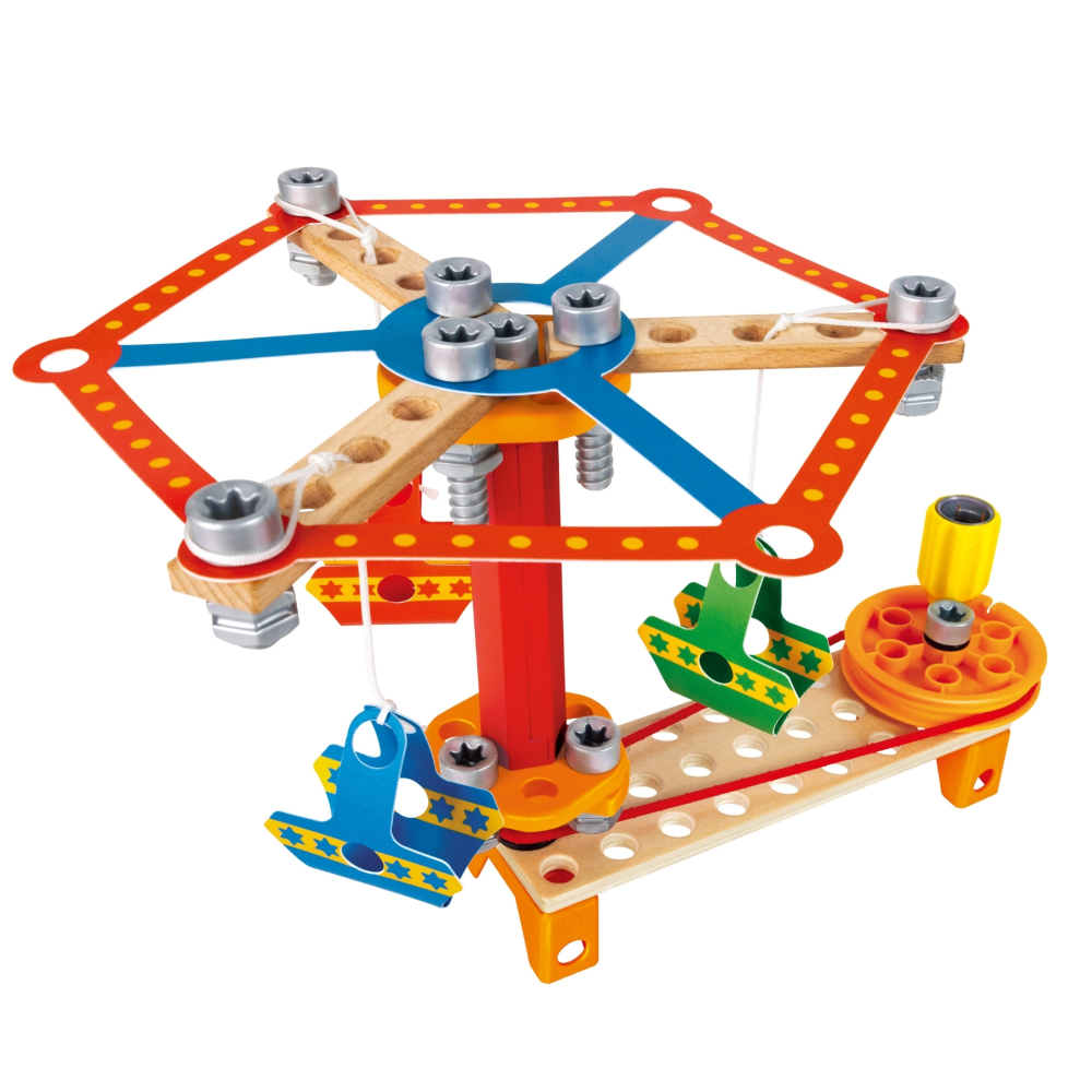 Jucarie din lemn - Set Carnaval Builder, copii varsta 5 ani+ [3]