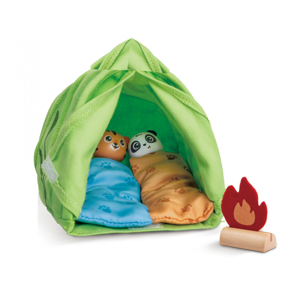Jucarie din lemn - Set de joaca Eco-Camping (25 piese) [3]