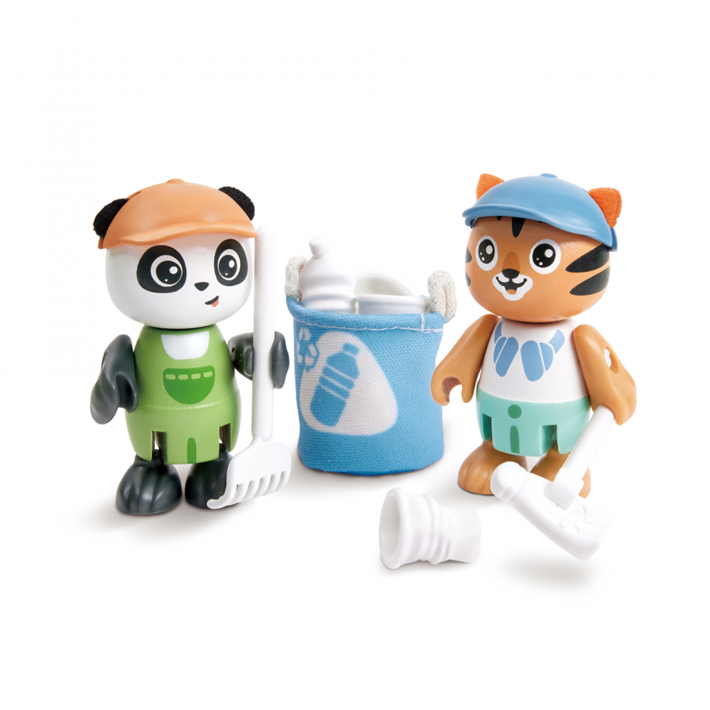 Jucarie din lemn - Set de joaca Eco-Camping (25 piese) [6]