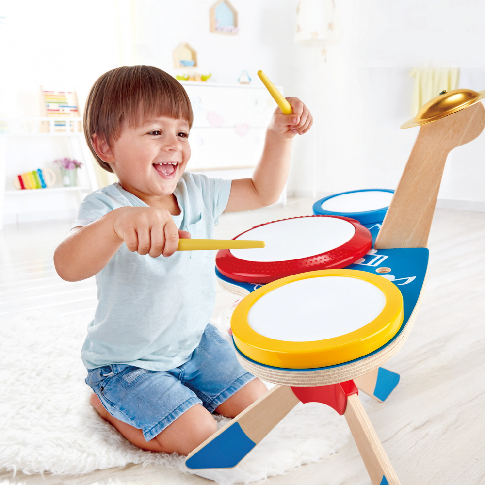Jucarie din lemn - Set de tobe [2]