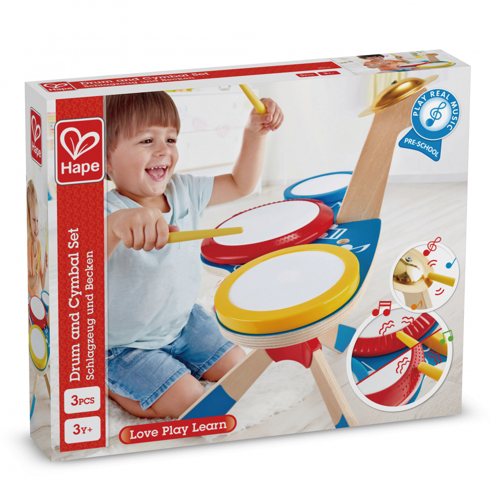 Jucarie din lemn - Set de tobe [9]