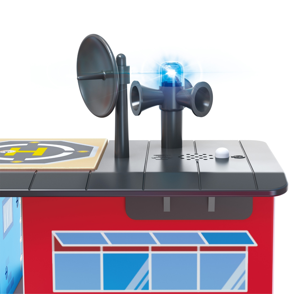 Jucarie din lemn - Tren Mega City (55 piese), copii varsta 3 ani+,6 ani+,8 ani+ [7]