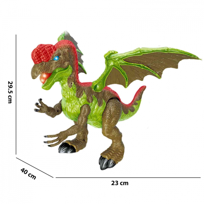 Jucarie Dinozaur cu aripi, sunete si lumini - Micostore.ro [2]