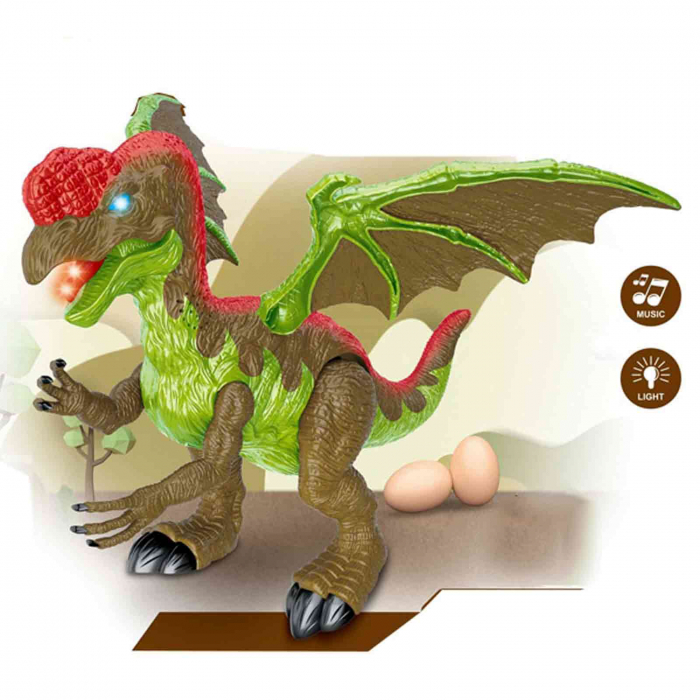 Jucarie Dinozaur cu aripi, sunete si lumini - Micostore.ro [3]