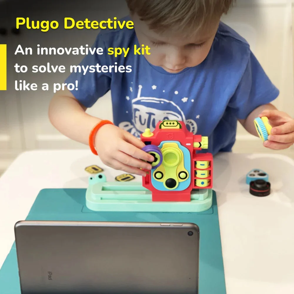 Joc STEM Plugo Detective, Jucarie cu Realitate Augmentata, Educativa, PlayShifu, varsta 3 - 6, 6 - 9 ani, Baiat, Fata [7]