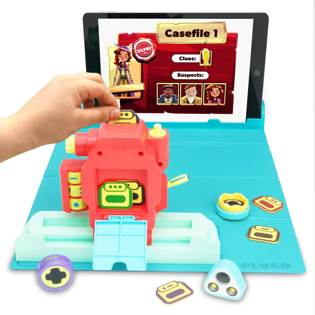 Joc STEM Plugo Detective, Jucarie cu Realitate Augmentata, Educativa, PlayShifu, varsta 3 - 6, 6 - 9 ani, Baiat, Fata [3]
