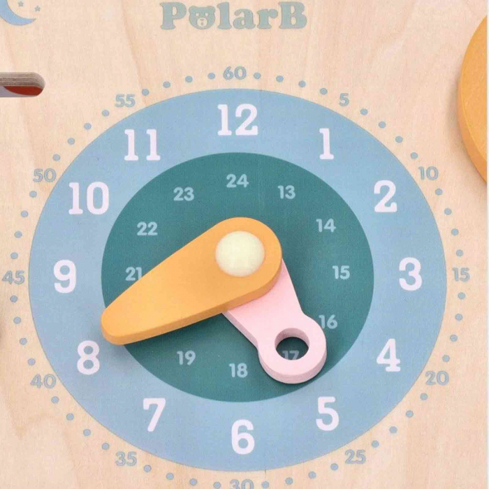 Jucarie educativa, Calendar si Ceas din lemn - Micostore.ro [4]