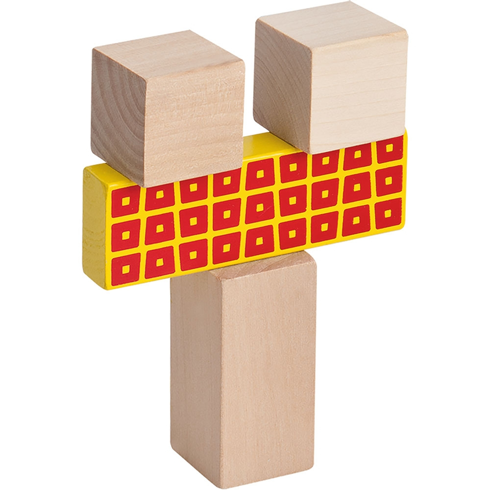 Jucarie Eichhorn Cuburi in galetusa Wooden Blocks 50 piese [3]