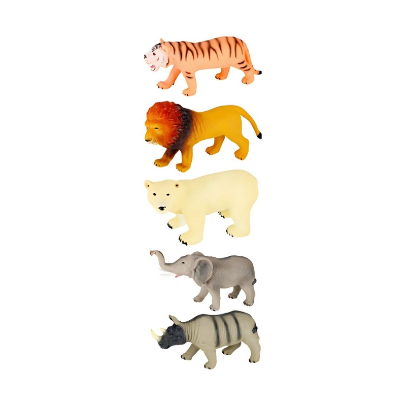 Jucarie figurine animale salbatice cu sunet MegaCreative 500763, 28 cm, 37x15x35cm, +3ani [3]