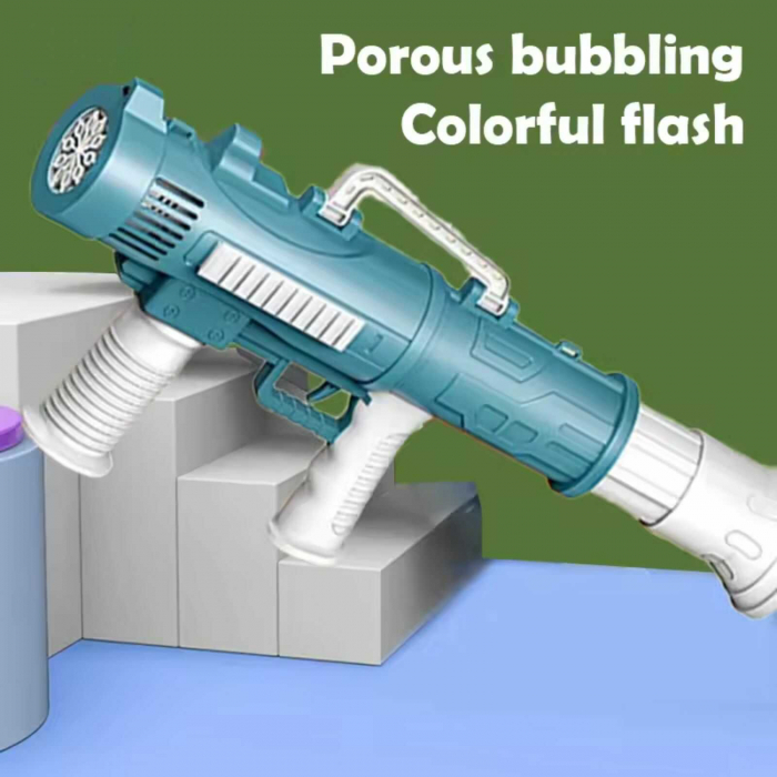 Jucarie Pistol Baloane de Sapun, Bazooka, 2 culori - Micostore.ro [1]