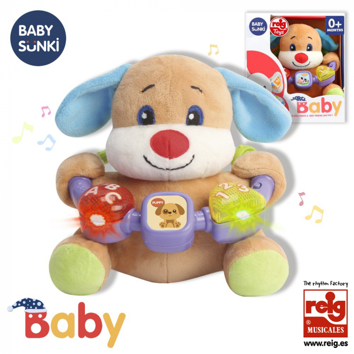 Jucarie interactiva bebe cu activitati si lumini 20 cm - Catel [1]