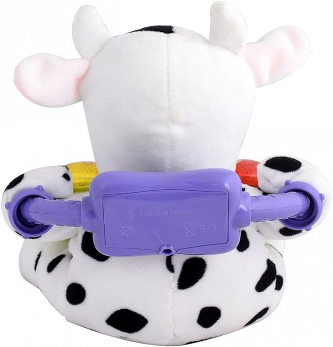 Jucarie interactiva bebe cu activitati si lumini 20 cm - Vacuta [3]