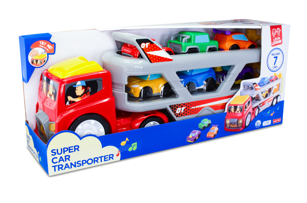 Jucarie interactiva - Camion cu platforma auto [1]