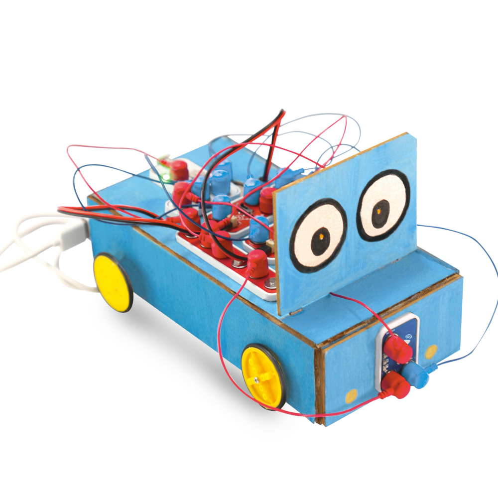 Jucarie Labbox - Circuit Explorer Lab Kit, 100+ experimente (76 piese), copii varsta 8 ani+ [13]