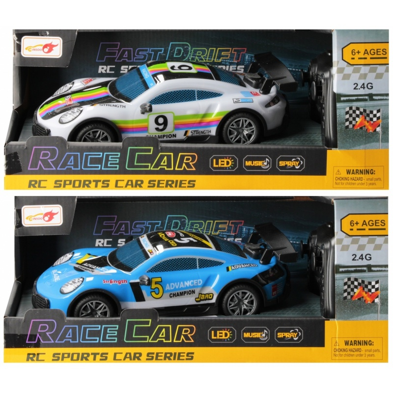 Jucarie masina curse lumini, sunete, abur MegaCreative 571990, 20x5x6cm, telecomanda, +6 ani [2]