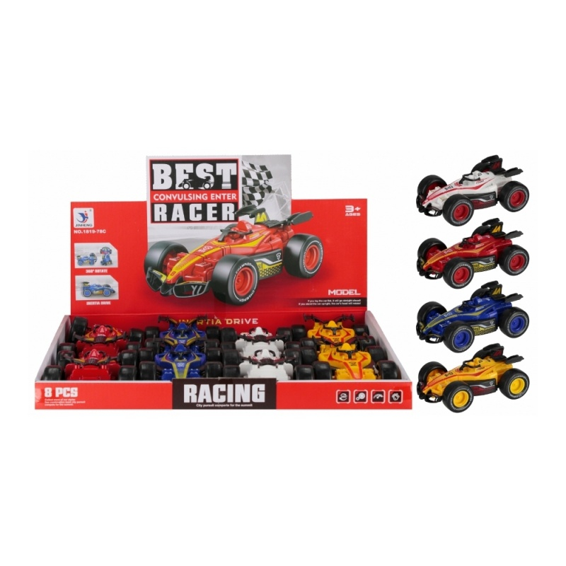 Jucarie masina Formula1 nr. 8 MegaCreative 568842, 14 cm, 14x5x10cm, pvc, +3ani [3]