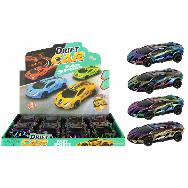 Jucarie masina Nascar MegaCreative 571989, 16 cm, 16x4x8cm, culori metalice, pvc, +3ani [4]