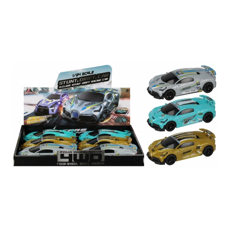 Jucarie masina Nascar MegaCreative 573911, 16 cm, 16x4x8cm, 6 buc/display, pvc, +3an [3]