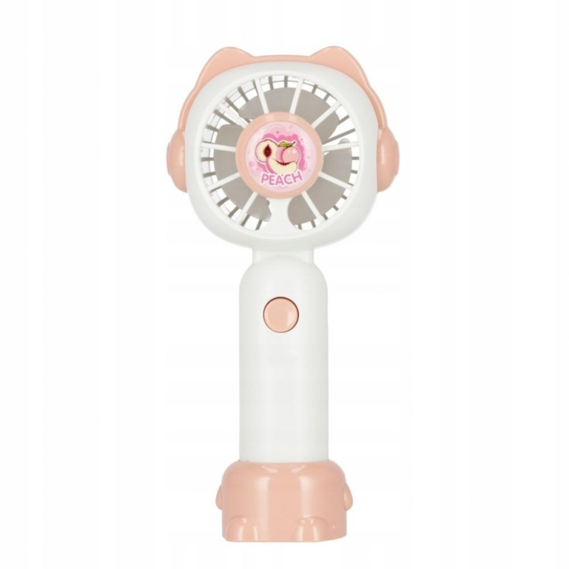 Jucarie mini ventilator, pisicuta, MegaCreative, 8x16x5cm, 576847, USB, diverse culori [7]