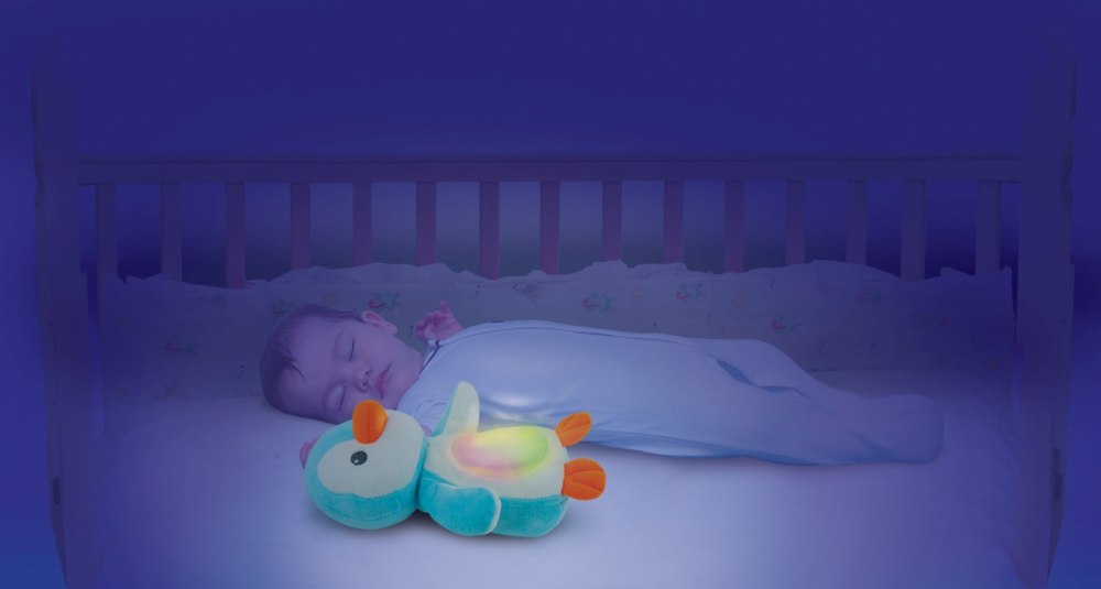 Jucarie pinguin albastru cu sunete si lumini pentru bebelusi, winfun, varsta de la 0 luni la 2 ani [4]
