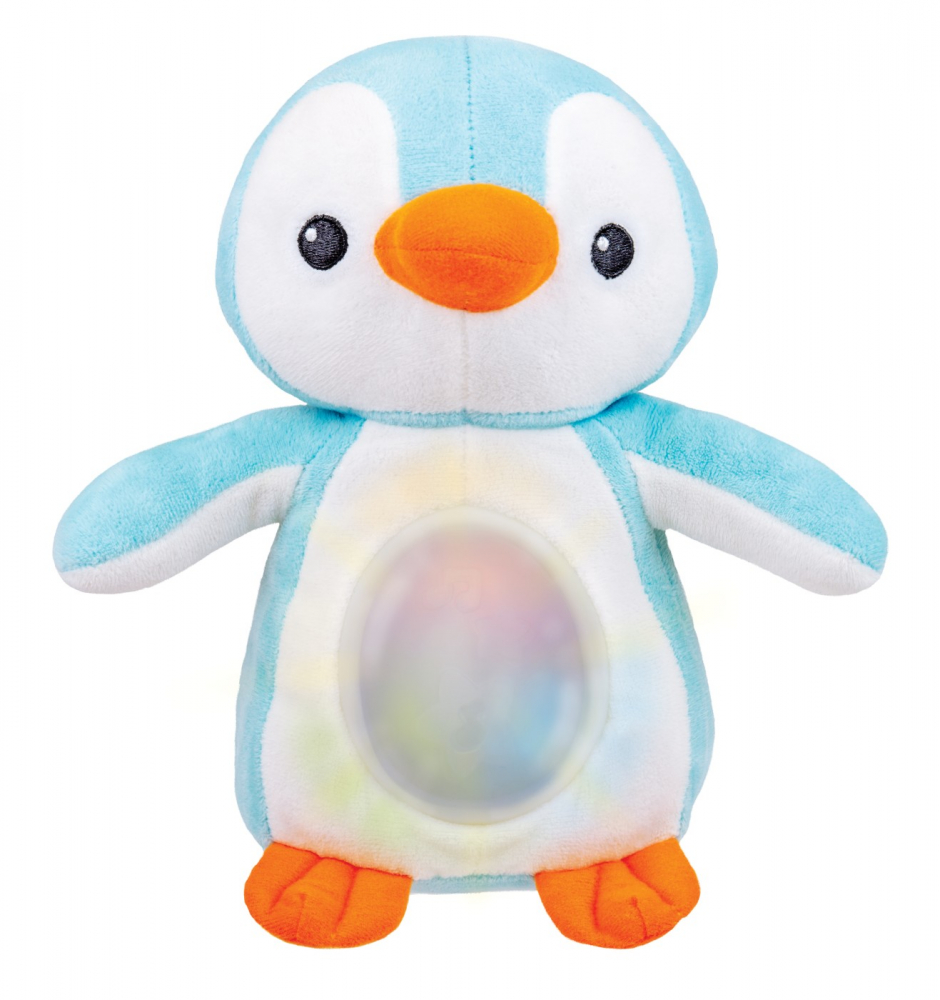 Jucarie pinguin albastru cu sunete si lumini pentru bebelusi, winfun, varsta de la 0 luni la 2 ani [2]