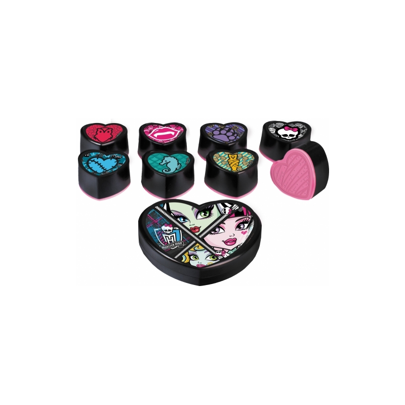 Jucarie set 8 stampile + tusiera MegaCreative Monster High, 285405, +3 ani [2]