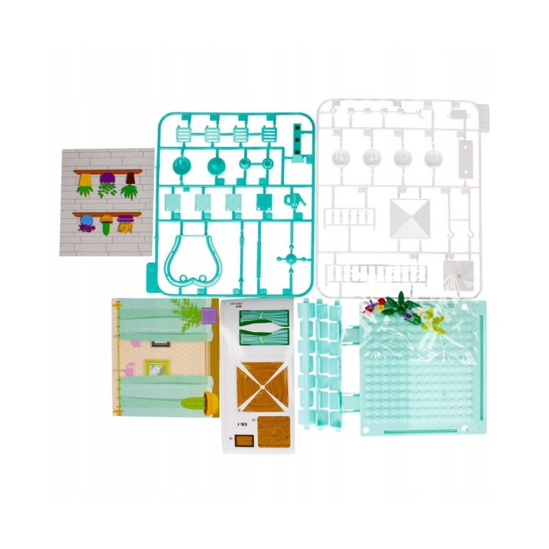 Jucarie set blocuri pentru constructie Mega Creative 482596, balcon [5]