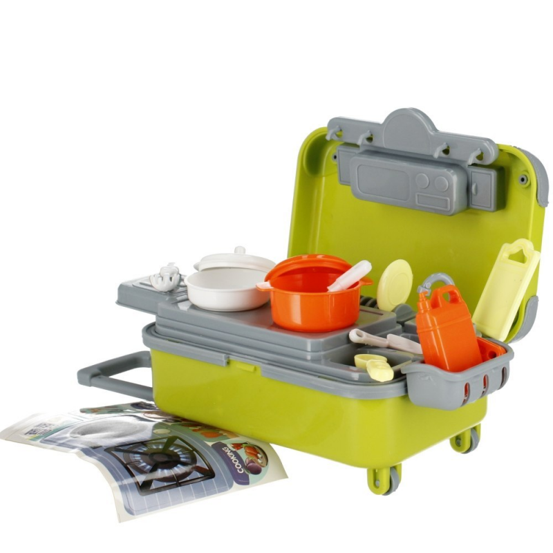 Jucarie set bucatarie, tip ghiozdan MegaCreative, 510713, 14x10x6.5cm, pvc, +3 ani [4]