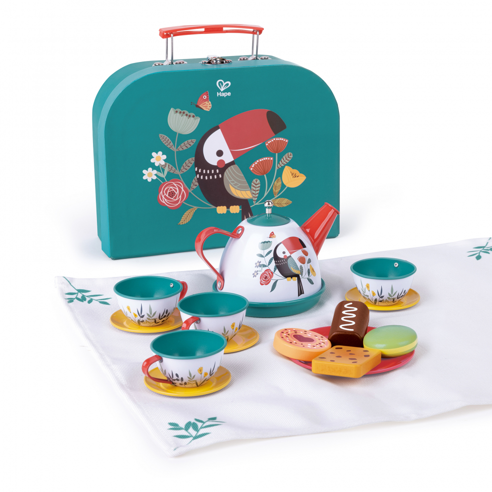 Jucarie - Set de ceai cu valiza (15 piese) [1]