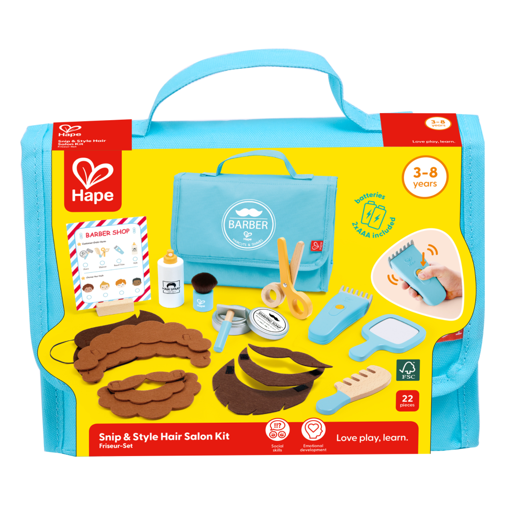 Jucarie - Set de frizerie (22 piese), copii varsta 3 ani+,6 ani+ [2]