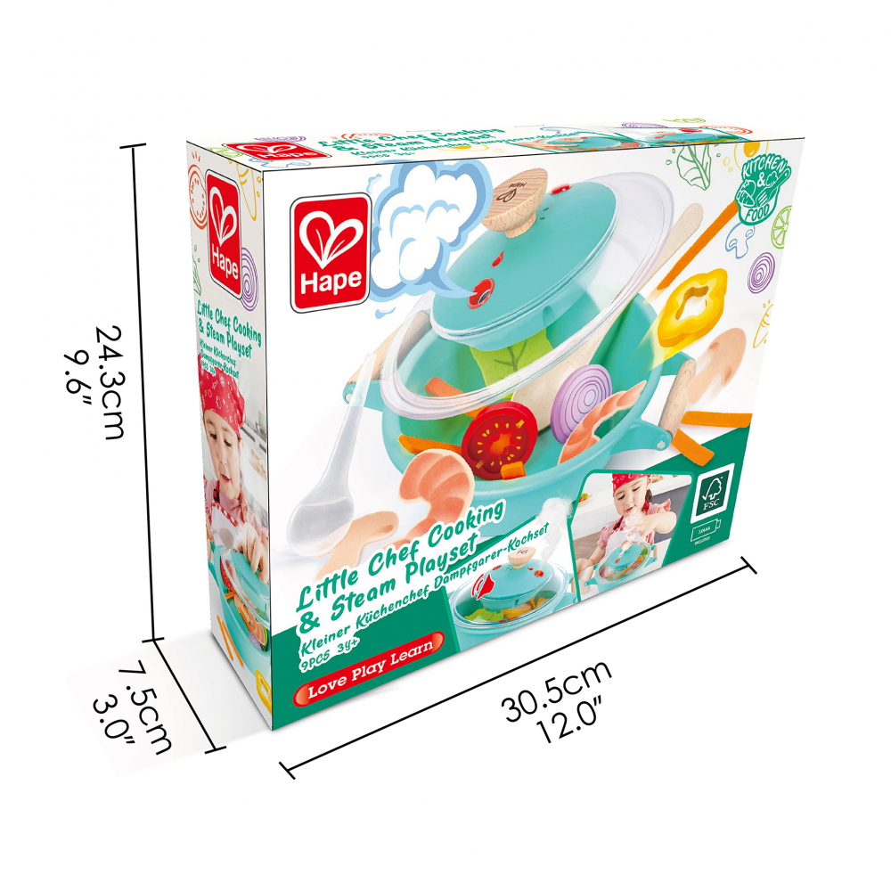 Jucarie - Set de gatit alimente la aburi (16 piese) [8]