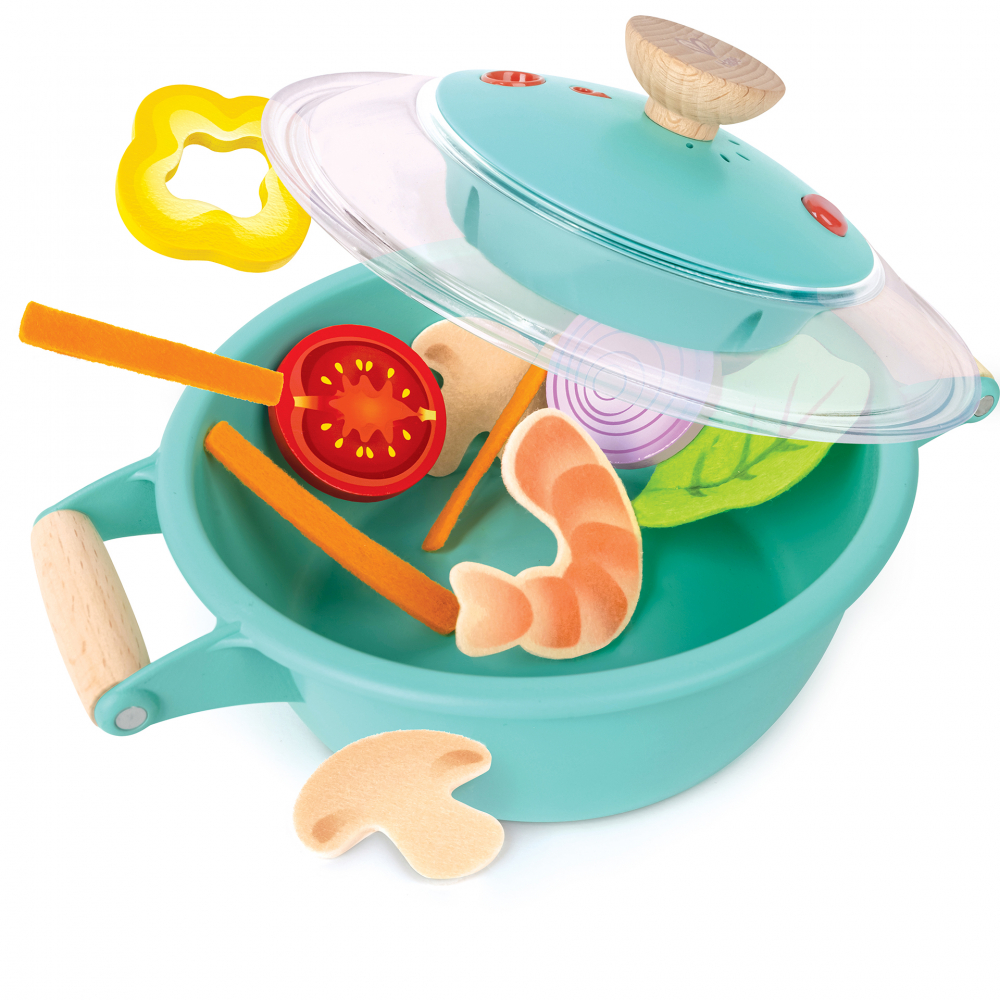 Jucarie - Set de gatit alimente la aburi (16 piese) [5]