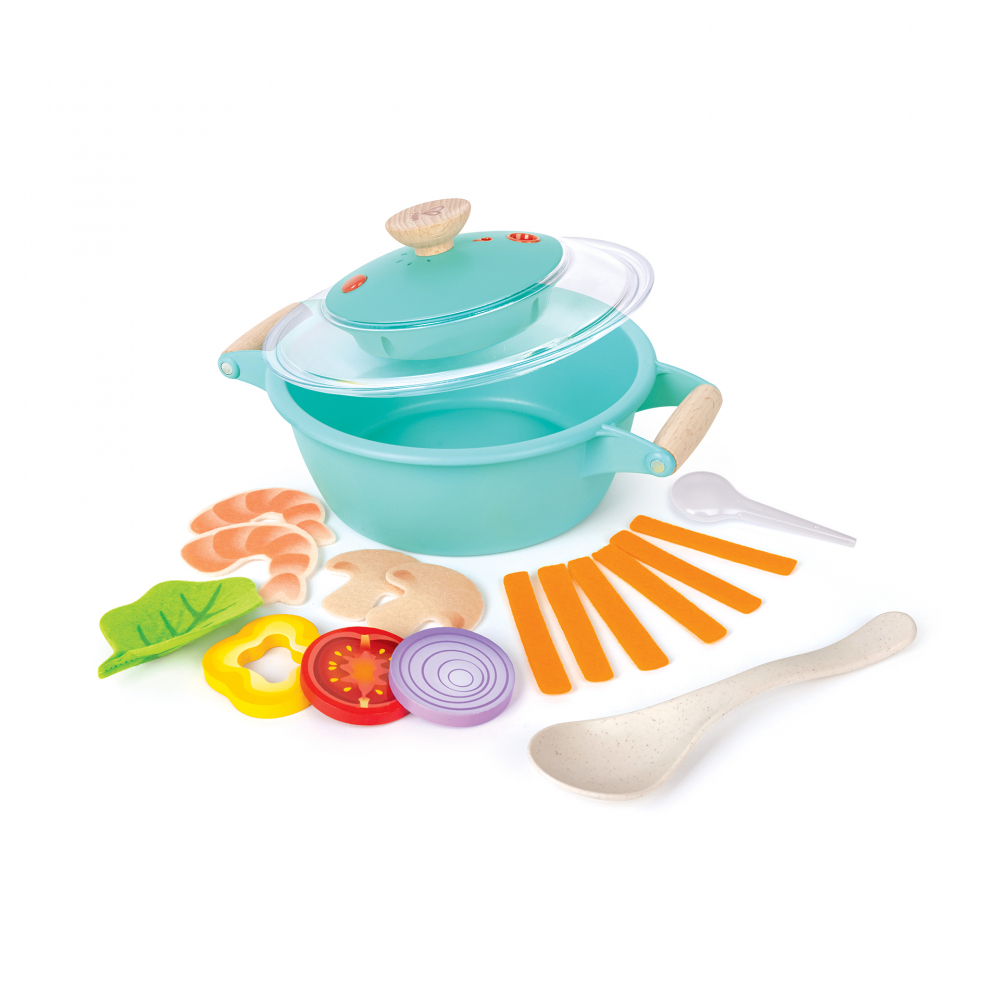 Jucarie - Set de gatit alimente la aburi (16 piese) [3]