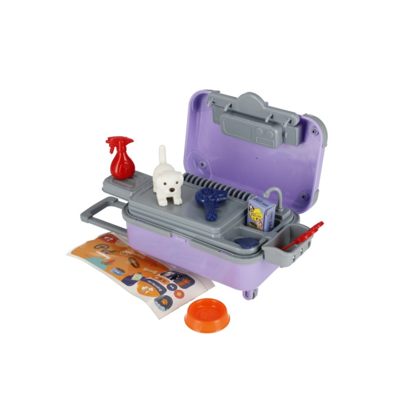Jucarie set echipament veterinar, tip ghiozdan MegaCreative, 511031, 14x10x6.5cm, pvc, +3 ani [5]