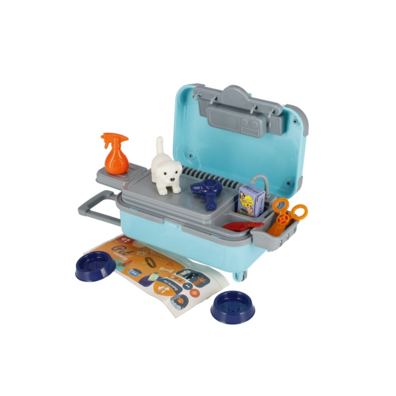 Jucarie set echipament veterinar, tip ghiozdan MegaCreative, 511031, 14x10x6.5cm, pvc, +3 ani [11]