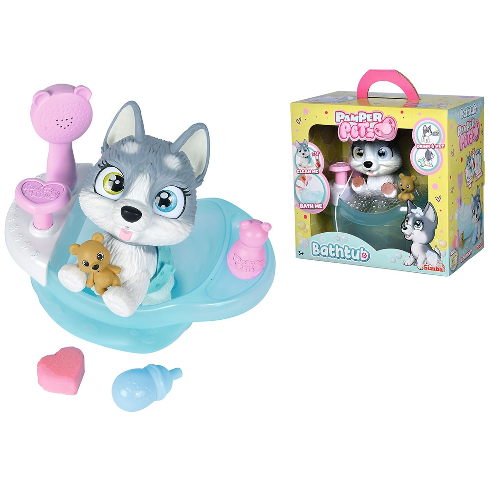Jucarie Simba Caine Pamper Petz Bathtub cu accesorii [1]