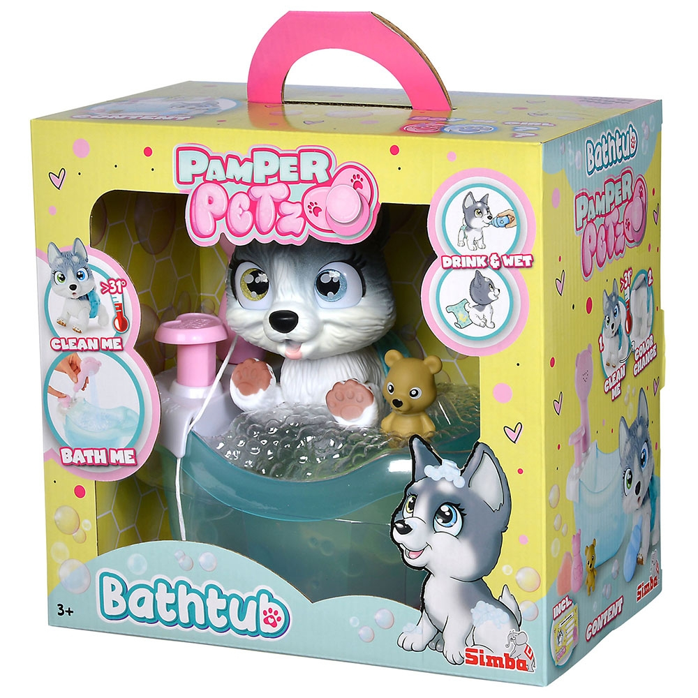 Jucarie Simba Caine Pamper Petz Bathtub cu accesorii [17]
