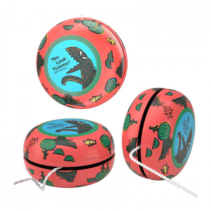 Jucarie, Yo-Yo din metal, snur din bumbac, Dino - Micostore.ro [2]