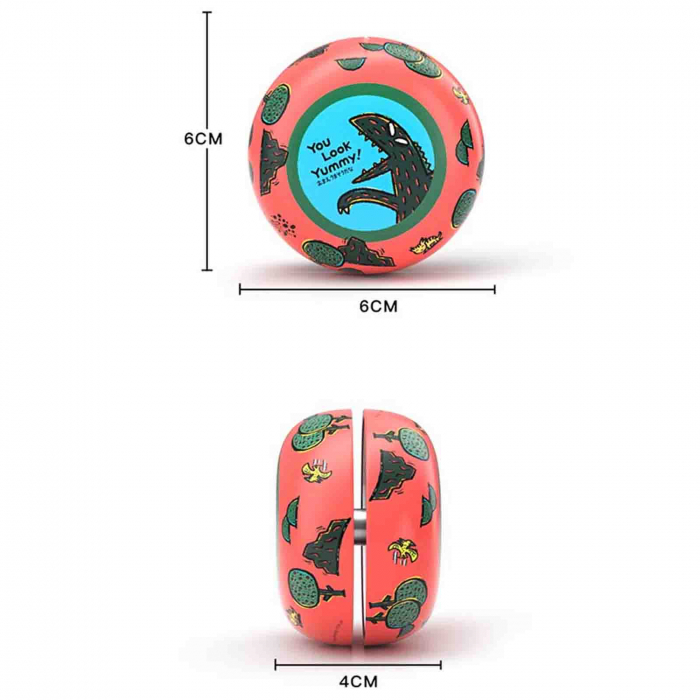 Jucarie, Yo-Yo din metal, snur din bumbac, Dino - Micostore.ro [3]