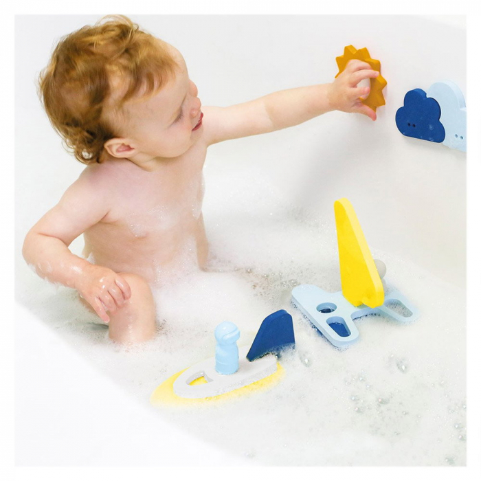 Jucarii de baie din spuma, Navigatorii, Quut Toys, 2-7 ani [3]