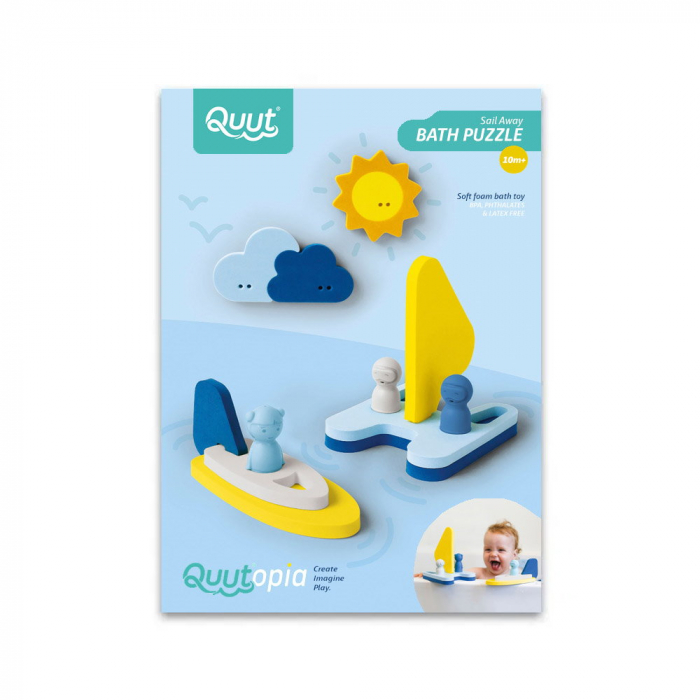 Jucarii de baie din spuma, Navigatorii, Quut Toys, 2-7 ani [6]