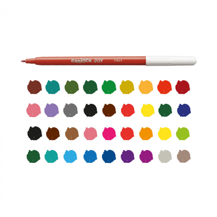 Carioci Copii, CARIOCA Joy, 48 buc/set, lavabile, culori diferite [3]