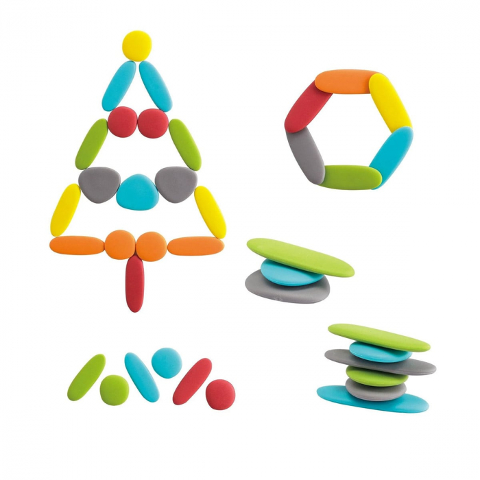 Junior Pebbles, set pietricele in culori naturale, 2-7 ani [5]
